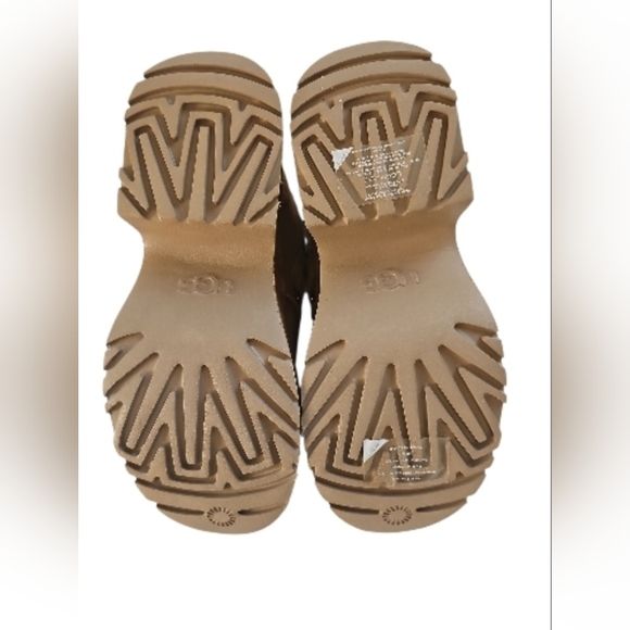 UGG Classic New Heights Lace Up Chestnut Boot Womens Size 12 S/N 1167772 NEW - Picture 8 of 9